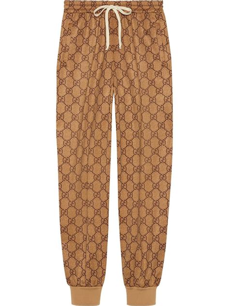 fluffy gucci joggers|Gucci running leggings.